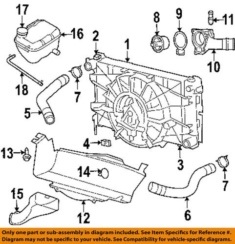 Dodge oem 55035944ab radiator-valve