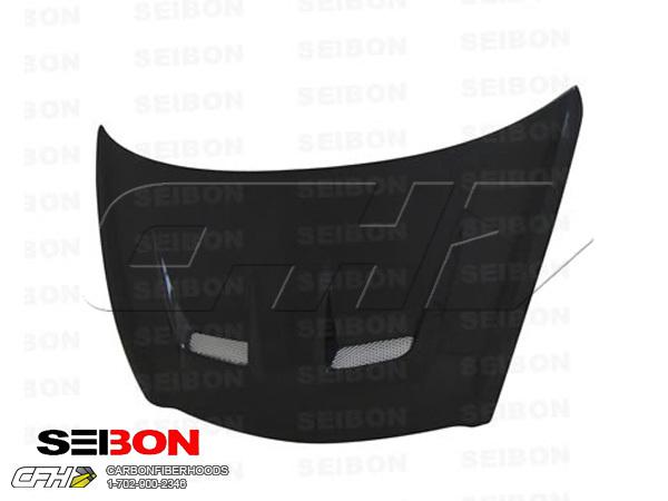 Seibon carbon fiber dv-style carbon fiber hood kit auto body honda fit 07-08 new