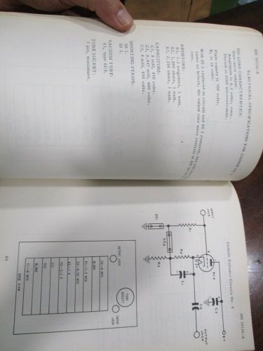 Specialist training manual conac stm no. 30120 vol.1 radio maintenance book 1954