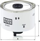 Mann-filter wk 8022 x fuel filter - cars + transporters