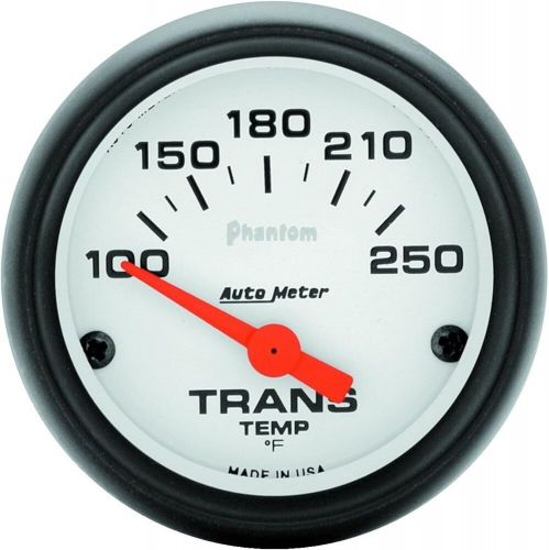 Auto meter 5757 phantom short sweep electric transmission temperature gauge,...