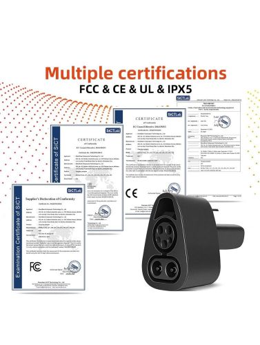 Sidasu ccs1 to tesla adapter 250kw ccs combo 1 adapter 250kw dc power for tesla