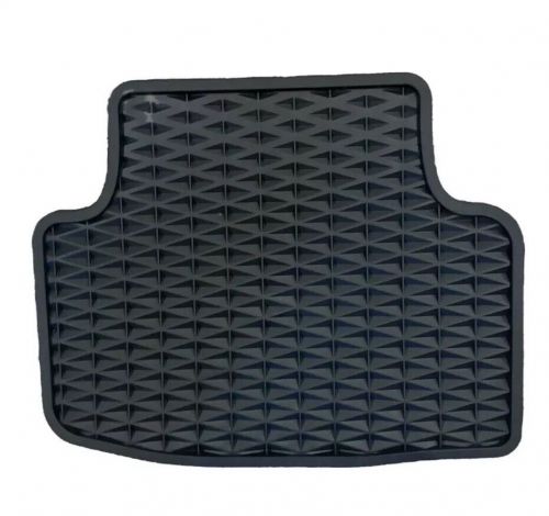 Genuine volkswagen rubber floor mats 2gj-061-530-82v black set of 4 new