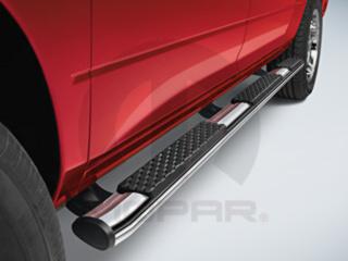 2012-2013 dodge ram "oe" chrome side steps (quad cab)