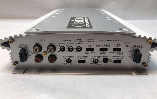 Clarion marine apx480m 640 watt 20hz-20khz 4 channel power system amplifier