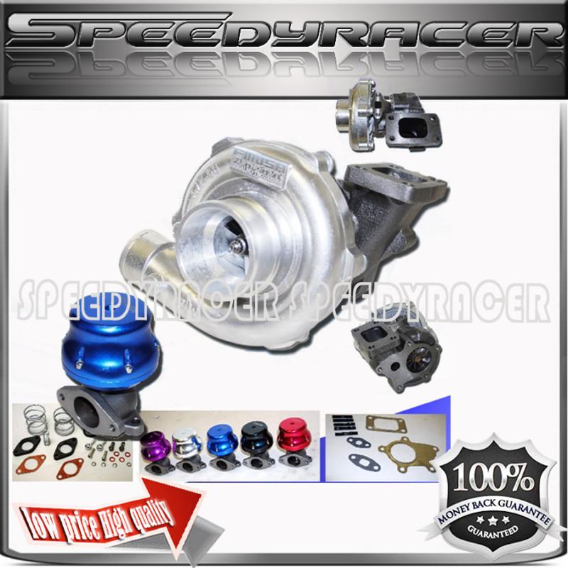 T3/t4 turbo a/r 0.63 & wastegate 38mm scion tc xb supra mr2 celica corolla 1 2jz