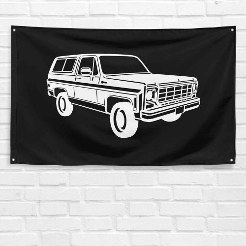 For chevrolet chevy k5 blazer enthusiast 3x5 ft flag dad birthday gift banner