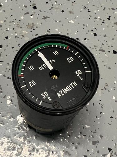 Sanwest aircraft attitude degree indicator gauge s545-3-173 hawker beechcraft