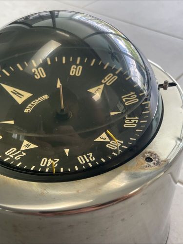 Ritchie sp-5 globemaster binnacle compass with mounting base pembroke mass 02359