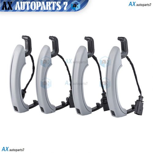 4pcs oem exterior door handles 4l0837205b for 3.0l 3.6l 4.2l audi q7 2007-2015