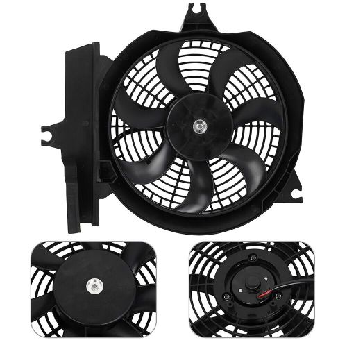 For 2001 2002 2003 2004-2006 hyundai santa fe a/c condenser cooling fan assembly