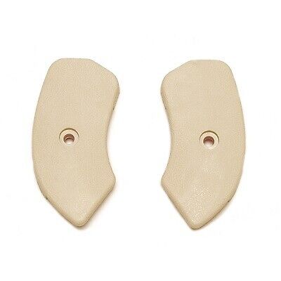 C5zz-6561692-3n scott drake 64-67 seat hinge covers (neutral)