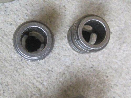 2pc #8 aluminum check valve poppet 8an blower dragster drag boat fuel