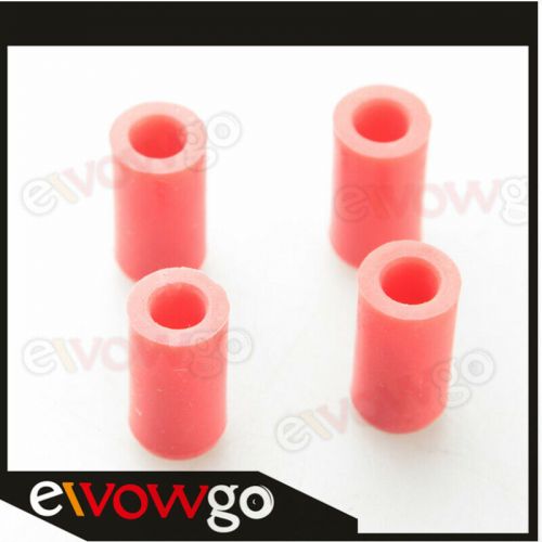 4pc 28mm 1.1&#034; intake vacuum hose end bung plug silicone blanking cap red