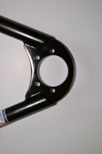 Scp upper control arm 7 3/4&#034; k6024 bolt in ball joint 6&#034; c-c steel cross shaft