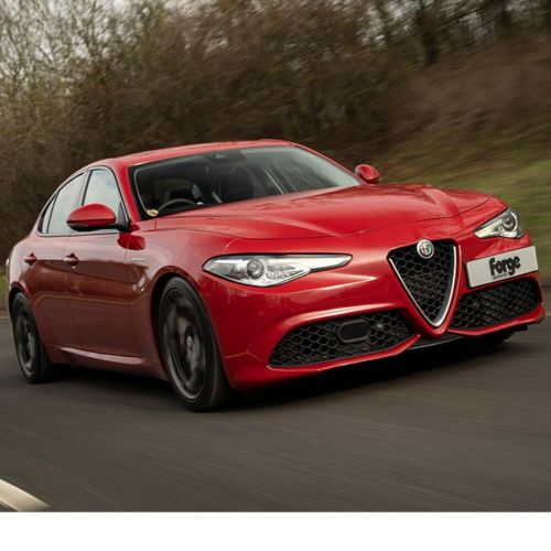 Forge motorsport induction kit foam for alfa romeo giulia &amp; stelvio 2.0 tb