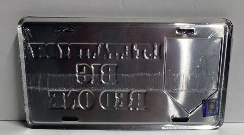 1st infantry division big red one black 6&#034;x12&#034; aluminum license plate usa made