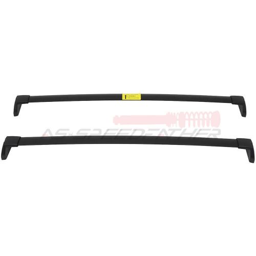 Cross bar for 2016-2021 audi q7 black sport roof rack set luggage cargo carrier