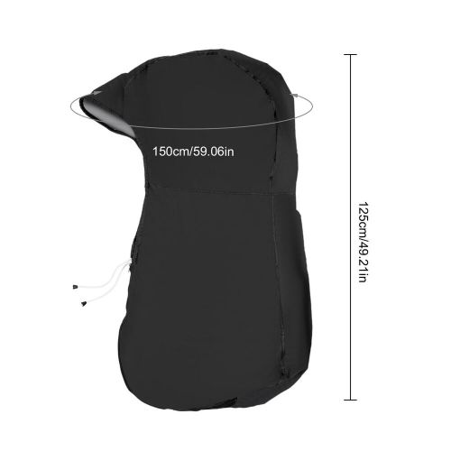 Outboard motor cover engine cover 600d oxford cloth boat hood cover waterproof