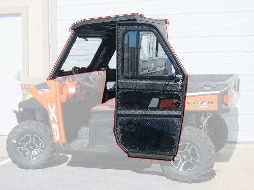 All steel complete cab enclosure w/door for polaris 15-21 ranger etx 500 midsize