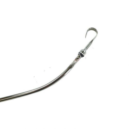 Small block fits 80-85 chevy 305 350 chrome engine oil dipstick passenger side