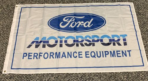 Ford motorsport performance equipment flag
