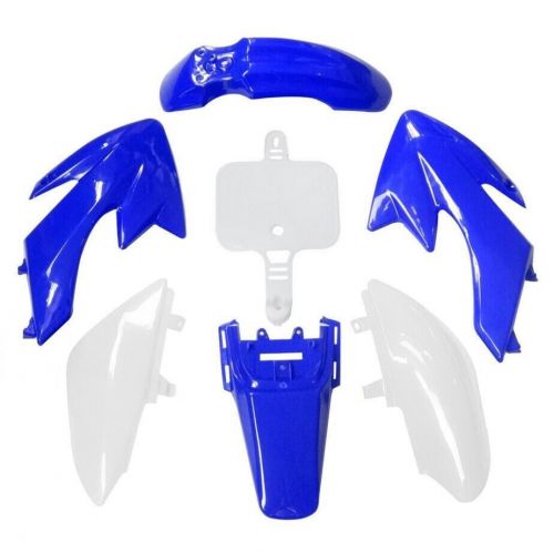 Blue plastics fairing fender for pit bike honda crf50 110cc pit dirt bike ssr