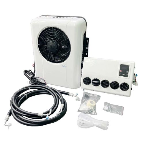 12000 btu 12v truck cab air conditioner split ac fits semi trucks bus rv caravan