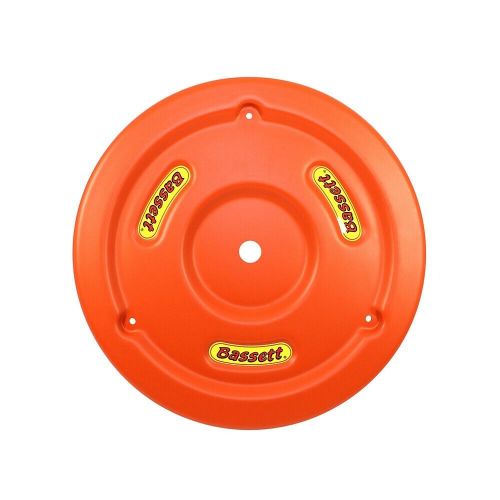 Bassett 5plg-org orange plastic wheel cover (mud plug) imca usra ump