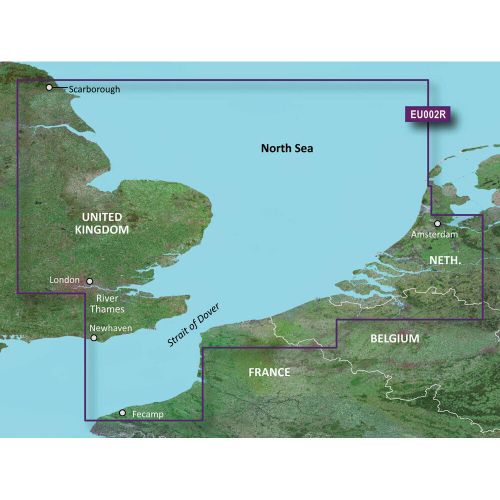 Garmin bluechart g3 hd - hxeu002r - dover to amsterdam &amp; england southeast - mic