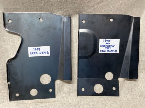 1970 boss 429 mustang battery tray support plate correct c9zz-10679-b