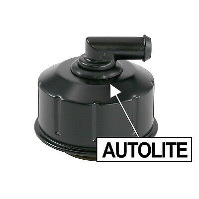 C8az-6766-a scott drake closed emissions oil cap (black)