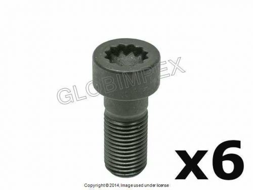 Porsche thru 1969 crankshaft to flywheel bolt oem new (6 pcs)