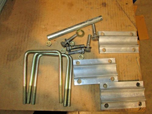 Boat railing mounting plates &amp; hardware