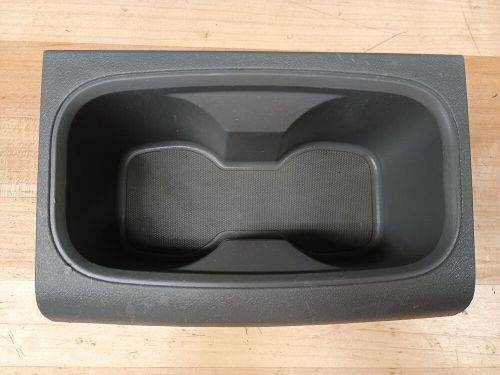 08-16 chrysler town &amp; country dodge caravan center console cup holder oem gray