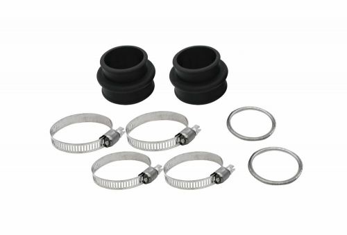 Empi 3413 single port intake installation kit, black boots, fits vw &amp; dune buggy