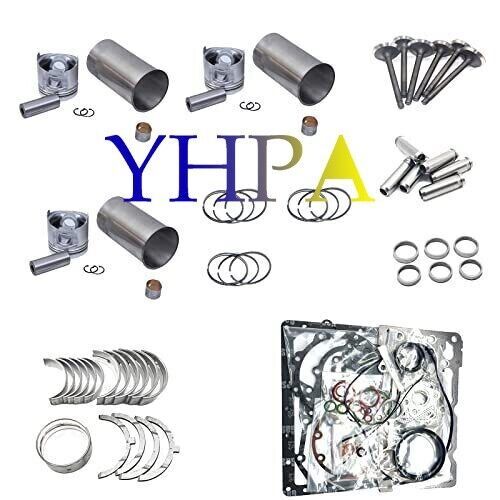 Overhaul rebuild kit d1462 for kubota tractor l1-225 l1-22 l1-24 l1-235