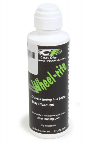 Clear one racing products     clearone wrc1 white wheelie bar chalk   3 oz