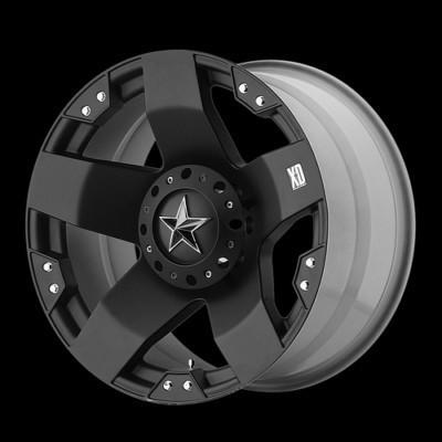 18" wheels rims xd rockstar matte black with 255/55/18 nitto terra grappler