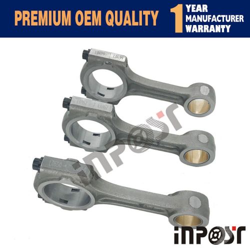 3pcs fits for kubota d722 brand-new higher quality connecting rod 1g687-22010