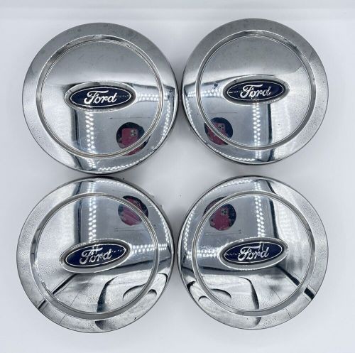 2003-06 ford expedition oem wheel center cap mirror chrome 4l14-1a096-db set o 4