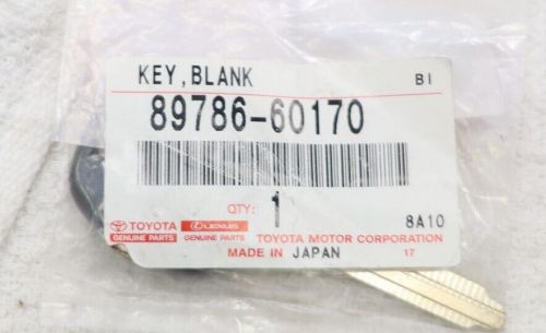 New oem transponder chip key blank 8978660170 for toyota 2002-2011