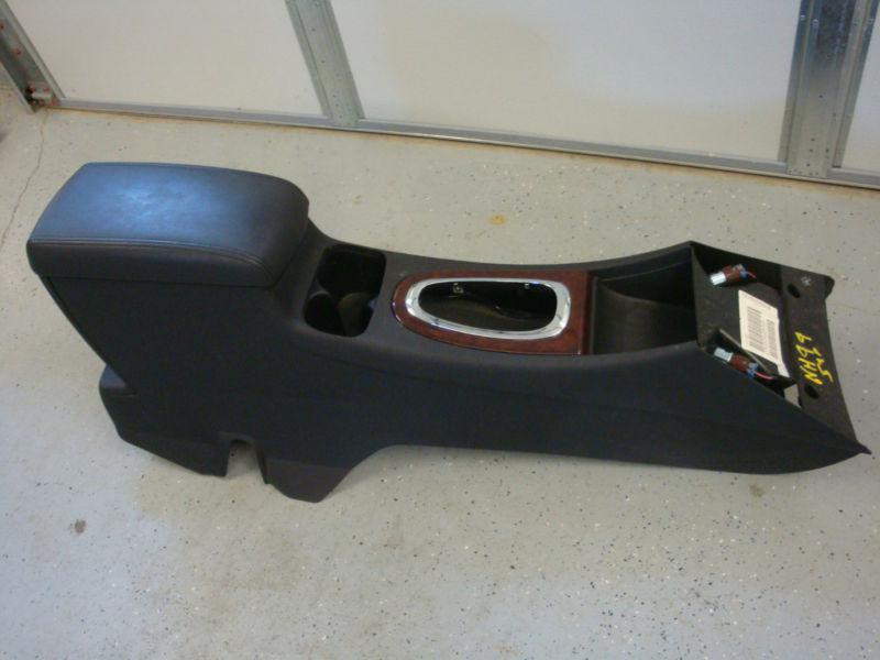 Purchase CHEVY IMPALA BLACK CENTER CONSOLE FITS 06 07 08 09 10 11 12 13 ...