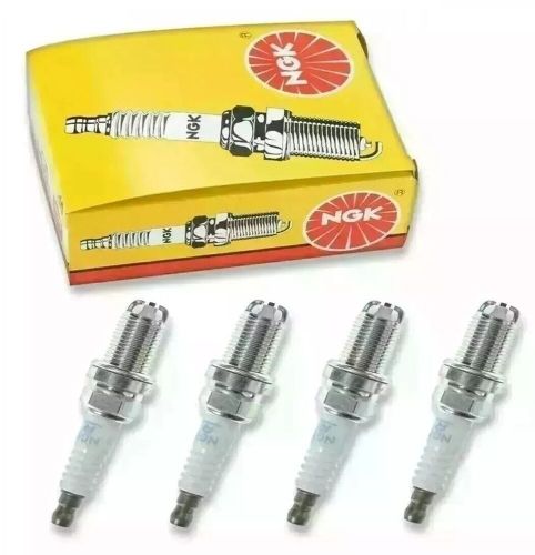 4 pack ngk spark plug set 4548 cr9ek for kawasaki stx-12f 03-07 / stx-15f 04-15