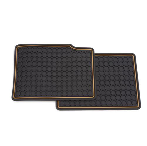 02-12 impala premium all-weather rear floor mats set of 2 - black 17800147