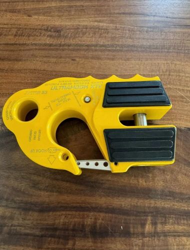 Factor 55  ultrahook xtv winch clevis hook aluminum 3/4&#034; shackle  10k max yellow