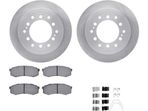 Rear brake pad and rotor kit 54ctty45 for gx460 2010 2011 2012 2013 2014 2015