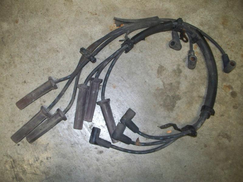 1999 oldsmobile alero gm 3.4l 3.1l v6 ignition spark plug wire cable set used