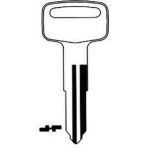 Yh49 key blanks various models by arctic cat yamaha and others (3 keys)