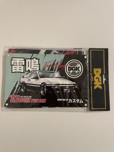 Dgk drifter banner 35”x28” flag toyota trueno ae86 retro race car